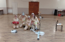 druzyna mdp ze sprzetem strazackim